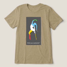 Vad är din superkraft? Funktionshinder månaden sto T Shirt