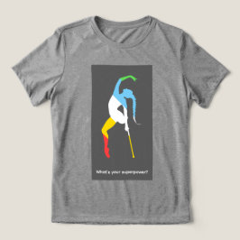 Vad är din superkraft? Funktionshinder månaden T Shirt