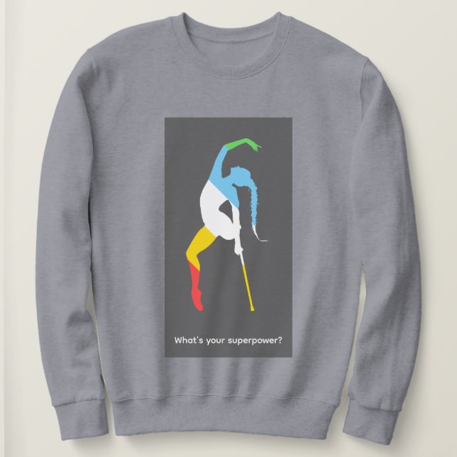 Vad är din superkraft? Funktionshinder månaden T Shirt (Design framsida)