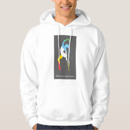 Vad är din superkraft? Funktionshinderstolthetsmån Hoodie