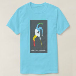 Vad är din superkraft? Funktionshinderstolthetsmån T Shirt