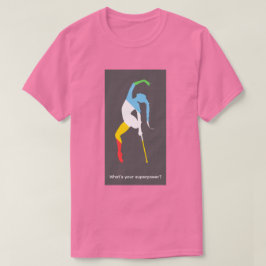 Vad är din superkraft? Funktionshinderstolthetsmån T Shirt