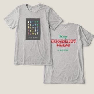Vad är din superkraft? Funktionshinderstolthetsmån T Shirt