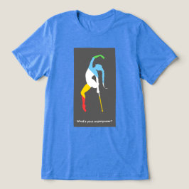 Vad är din superkraft? Funktionshinderstolthetsmån T Shirt