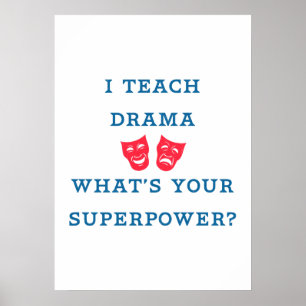 Vad är din supermakt? poster