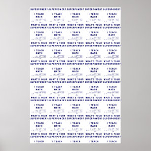 Vad är din supermakt? poster