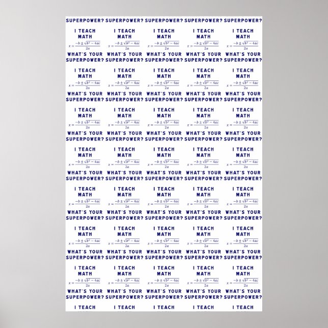 Vad är din supermakt? poster (Framsidan)