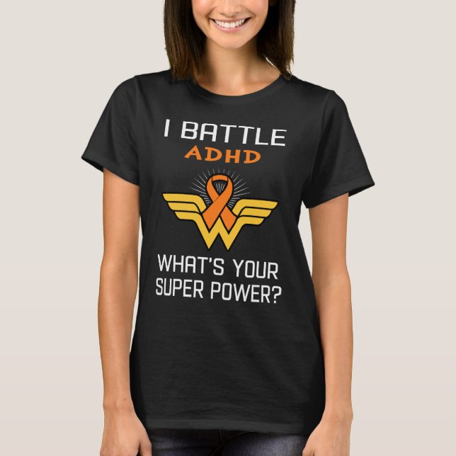 Vad är din supermakt? t shirt (Framsida)