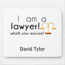 Vad är din ursäkt? musmatta