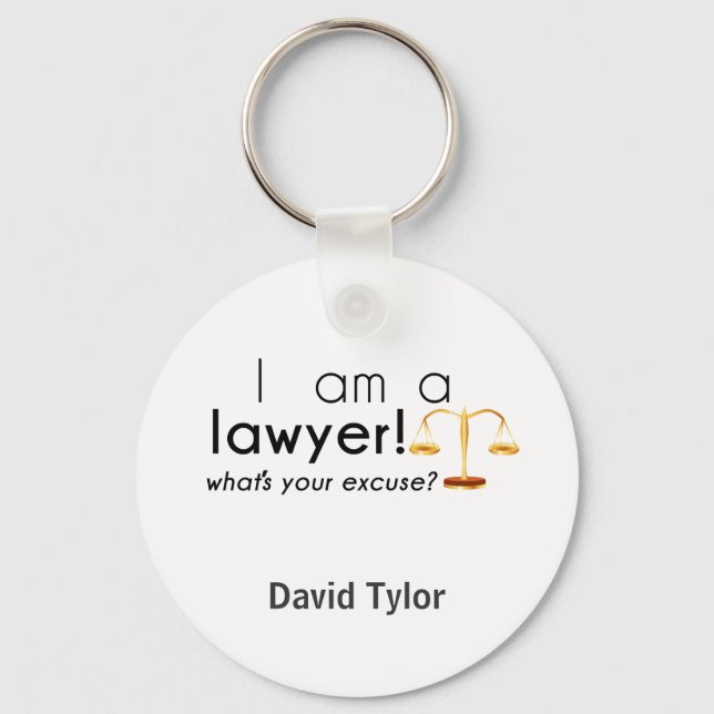 Vad är din ursäkt? nyckelring (Framsida)