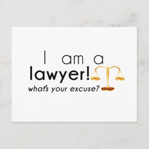 Vad är din ursäkt? vykort