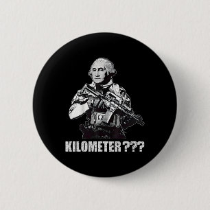 Vad Är En Kilometer George Washington Meme Rollig Knapp