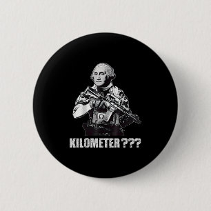 Vad Är En Kilometer George Washington Meme Rollig Knapp