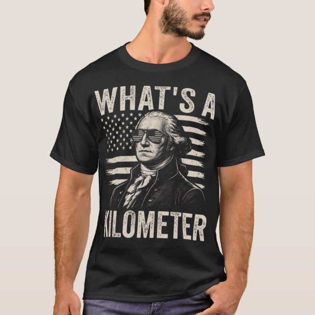 Vad är en kilometer t shirt (Framsida)