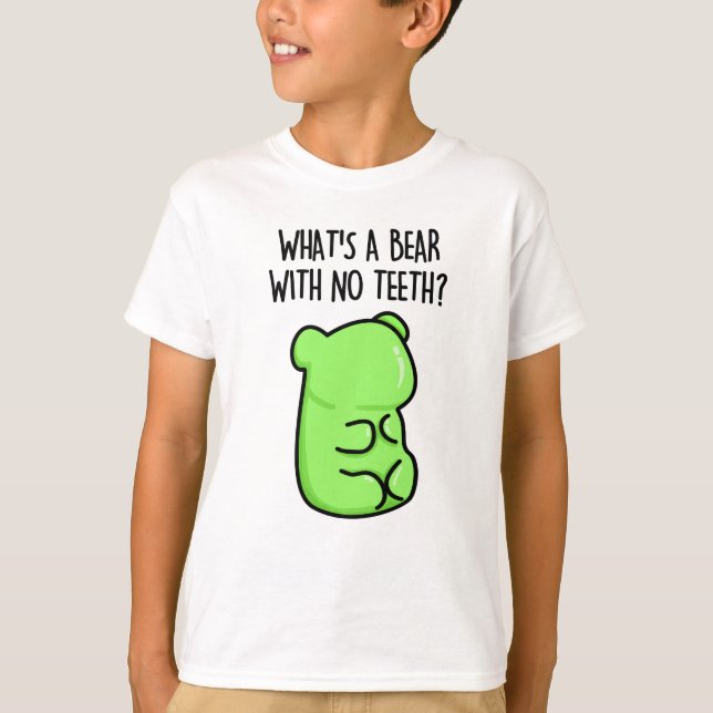 Vad är ett björn utan tjuvbuk? t shirt (Framsida)