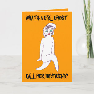 VAD ÄR ETT GIRL GHOST CALL HER BOYFRIEND-kort? Kort