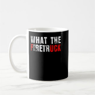 Vad är Firelångtradare Fireman Funny Firefighter G Kaffemugg