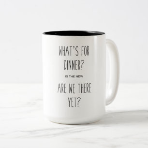 Vad är för middagkaffemugg Två-Tonad mugg