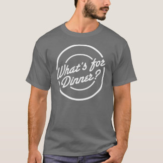 Vad är för middagmörkT-tröja T Shirt