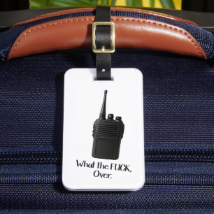 Vad är Fu*k över den berömda Walkie Talkie Icon? Bagagebricka