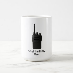 Vad är Fu*k över den berömda Walkie Talkie Icon? Kaffemugg