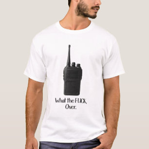 Vad är Fu*k över den berömda Walkie Talkie Icon? T Shirt