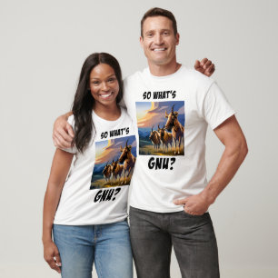 Vad är Gnu? T-Shirt
