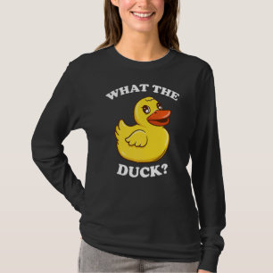 Vad är Gulten Rubber Anka Anka Quack i Anka? T Shirt