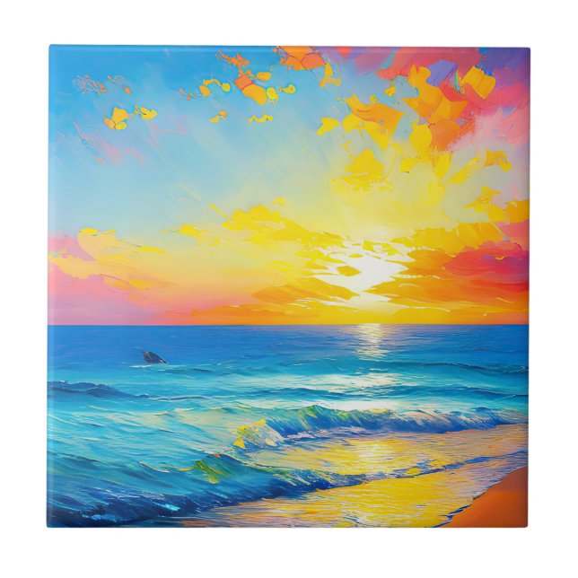 "Vad är i vatten?" Kakelplatta (Framsidan)