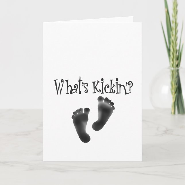 Vad är Kickin? Designs Kort (Framsida)