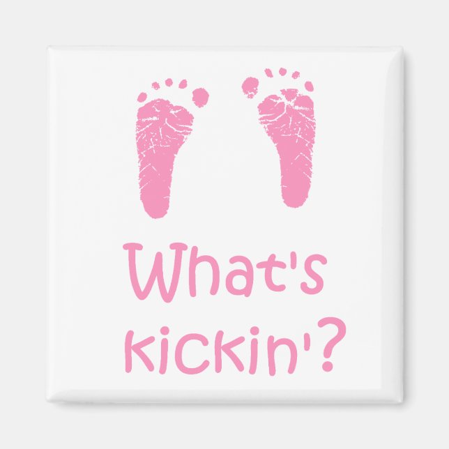 Vad är Kickin? Magnet (Framsidan)