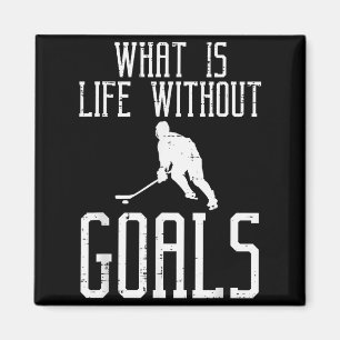 Vad Är Livet Utan Mål Ishockey Rolig Målvakt Magnet