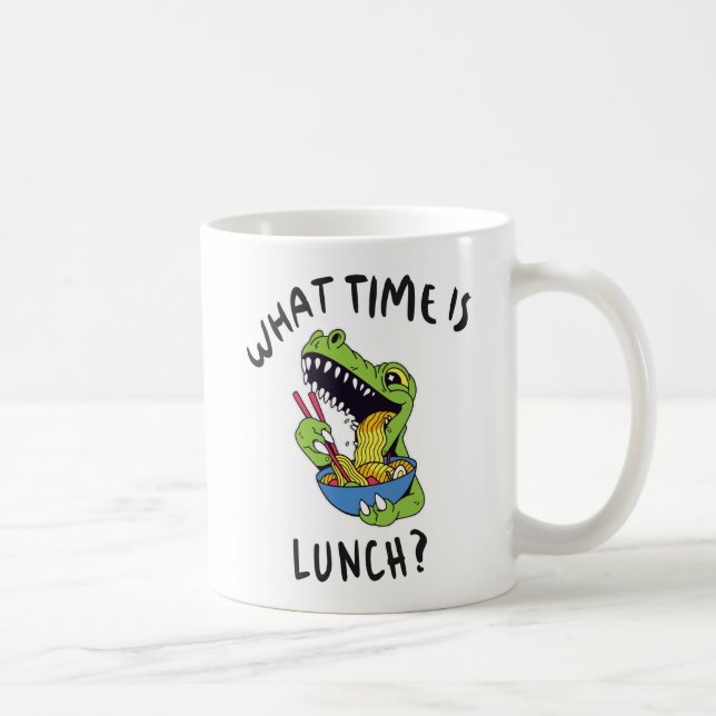 Vad är lunchtid kaffemugg (Höger)