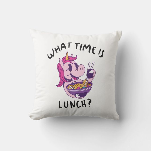 Vad är lunchtid kudde (Framsida)