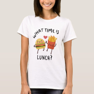 Vad är lunchtid t shirt