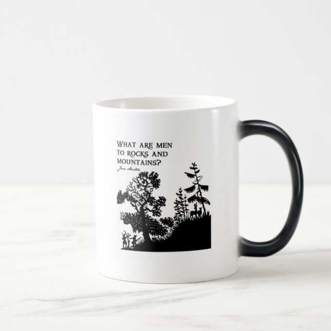 Vad är manar till stenar och berg magisk mugg (Höger)