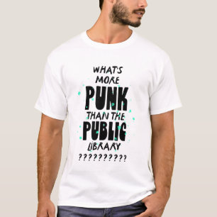 Vad är mer skräp än Bibliotek? Lustigt T Shirt