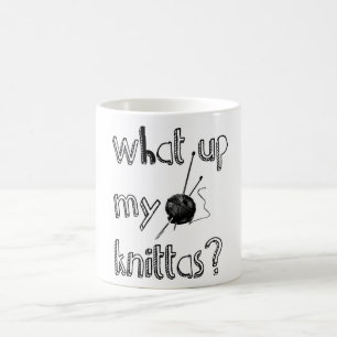 Vad är min Knittas? Kaffemugg