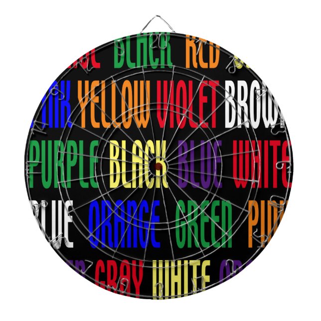 Vad är My Färg? Piltavla (Framsidan)