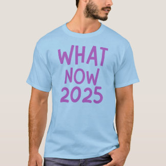 Vad är nu 2025? t shirt