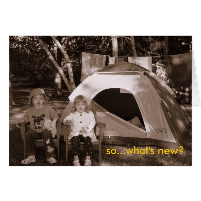 Vad är nytt? OBS kort (Framsidan Horizontal)