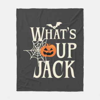Vad är på gång Jack Halloween Fleecefilt
