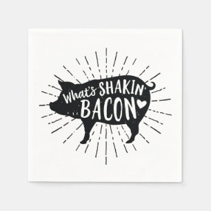Vad är partyet för den Shakin bacongrisen Pappersservett