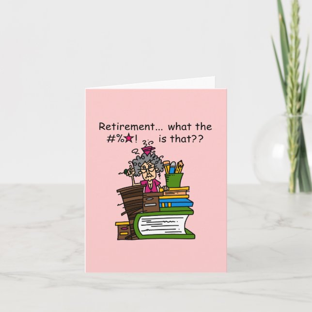 Vad är Pension Humor? Kort (Framsida)