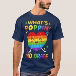 Vad är Poppin 2:a Klass Back to school-pop? T Shirt