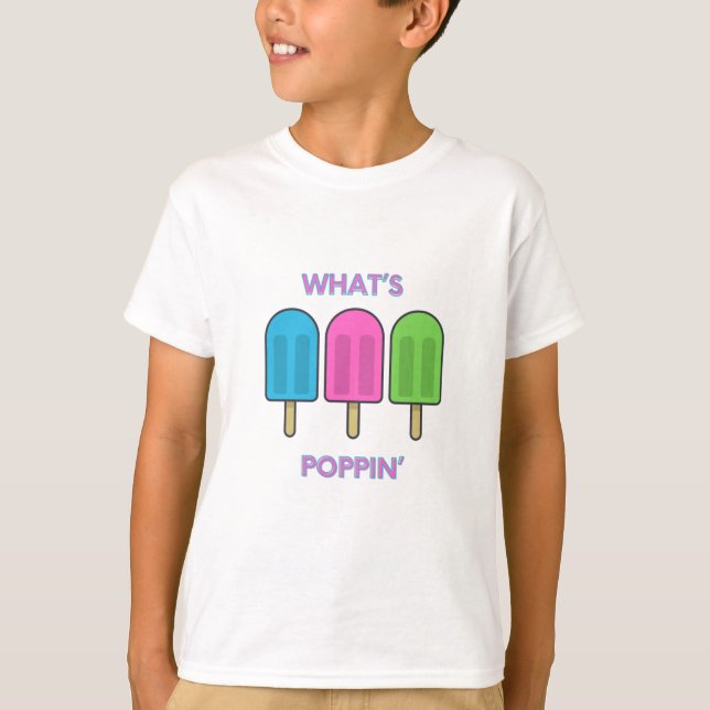 Vad är Poppin? T Shirt (Framsida)