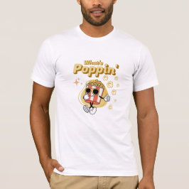Vad är poppis citat popcorn tecknad film t shirt