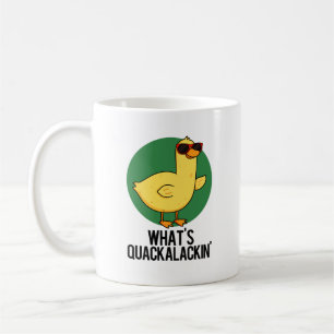 Vad är Quackalackin Funny Anka Pun? Kaffemugg