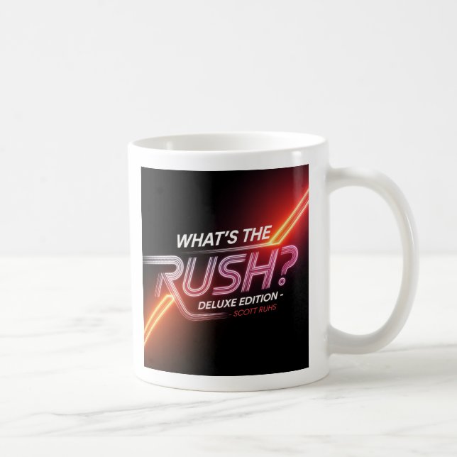 Vad är Rush? Konstruktion för Deluxe Edition Kaffemugg (Höger)