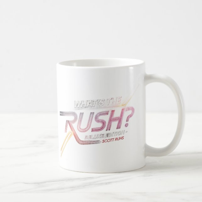 Vad är Rush? Konstruktion för Deluxe Edition Kaffemugg (Höger)